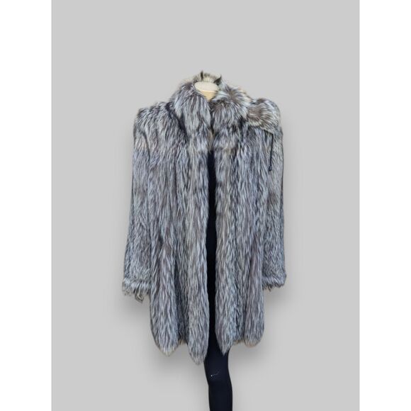 Silver Fox Hooded Stroller -Large - Picture 4 of 9